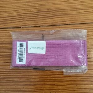 NWT Julia Amory little Edie Belt Dupioni - Iris